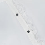 Taffeta Bloom Crystal Button Shirt (14706339283307)