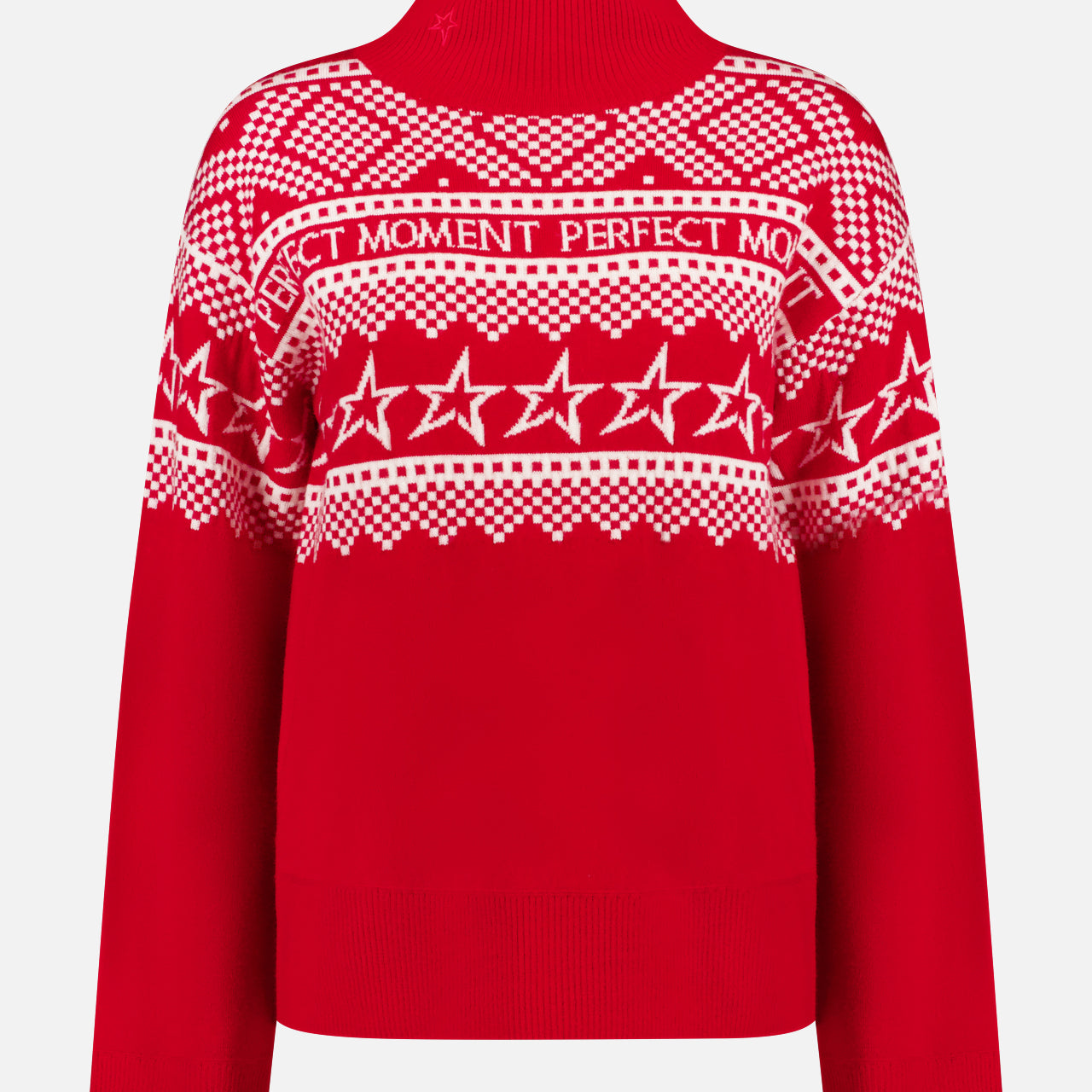 Intarsia-Knit Merino Wool Turtleneck Sweater (14648551932267)