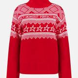 Intarsia-Knit Merino Wool Turtleneck Sweater (14648551932267)
