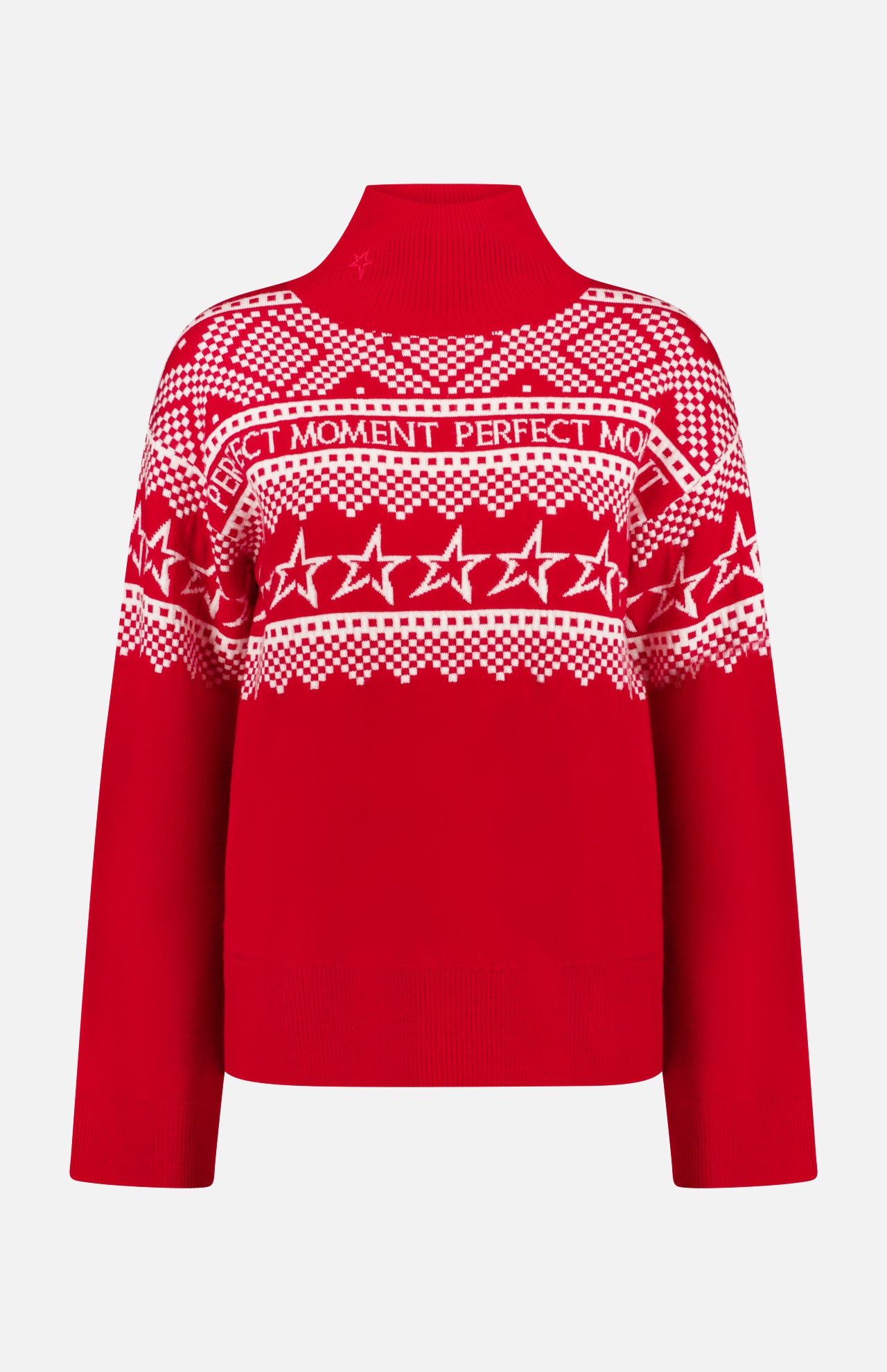 Intarsia-Knit Merino Wool Turtleneck Sweater (14648551932267)