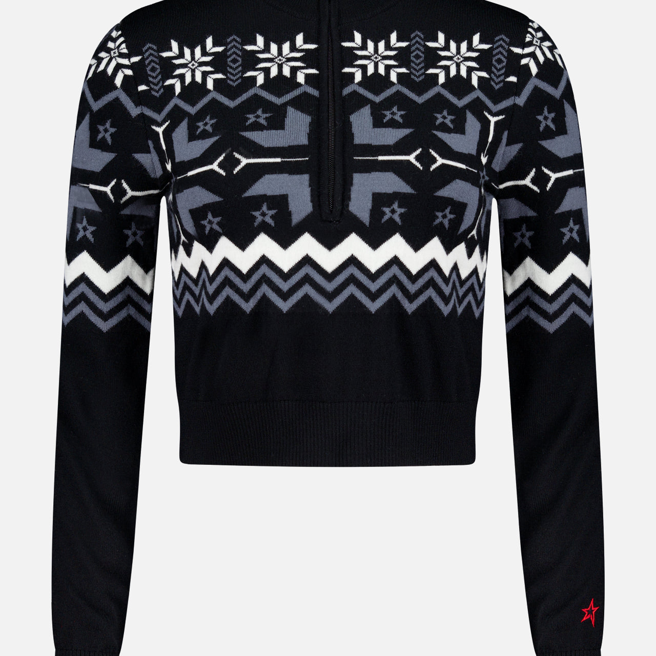 PERFECT MOMENTNordic Merino Wool Half - Zip SweaterA.K. Rikk's