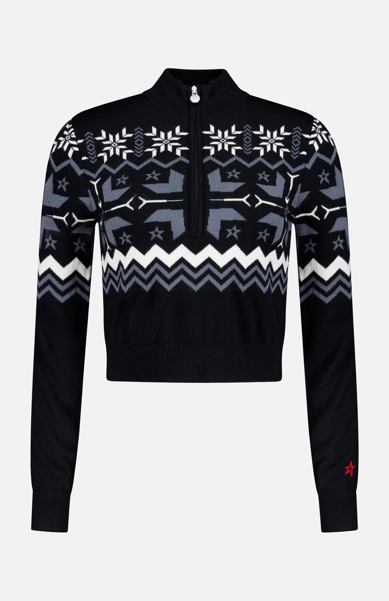 PERFECT MOMENTNordic Merino Wool Half - Zip SweaterA.K. Rikk's