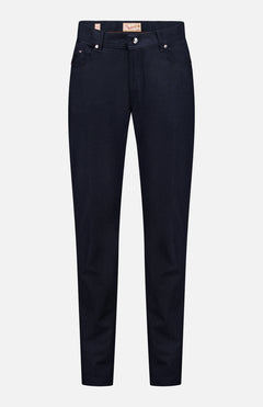 Nerano M Plaid Pants by PESCAROLO with a straight-leg cut, featuring a classic 5-pocket design, button closure, and belt loops, displayed against a plain white background.