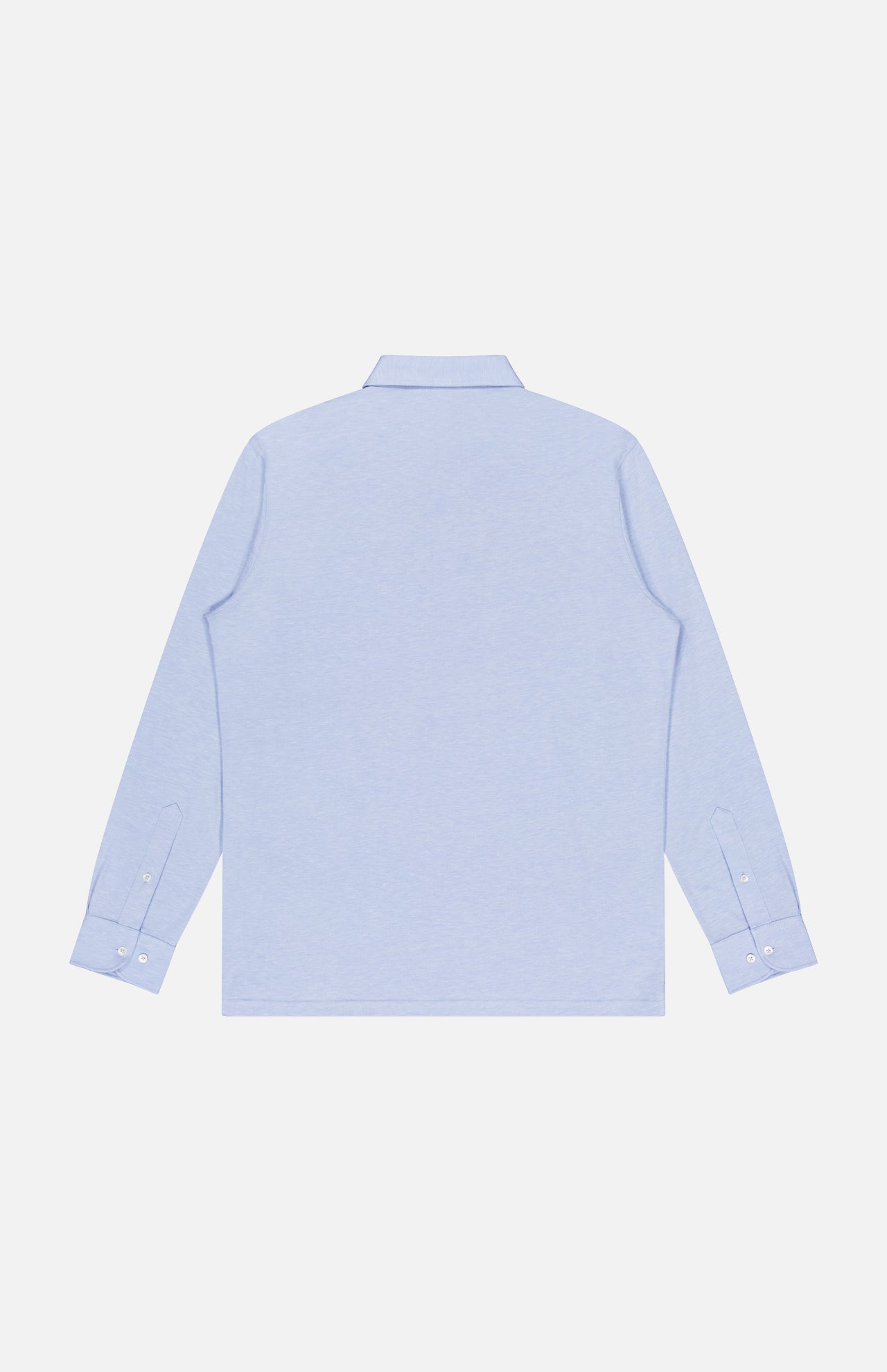 Amble Long-Sleeve Cotton Cashmere Polo Shirt (14709683618155)