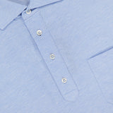 Amble Long-Sleeve Cotton Cashmere Polo Shirt (14709683618155)