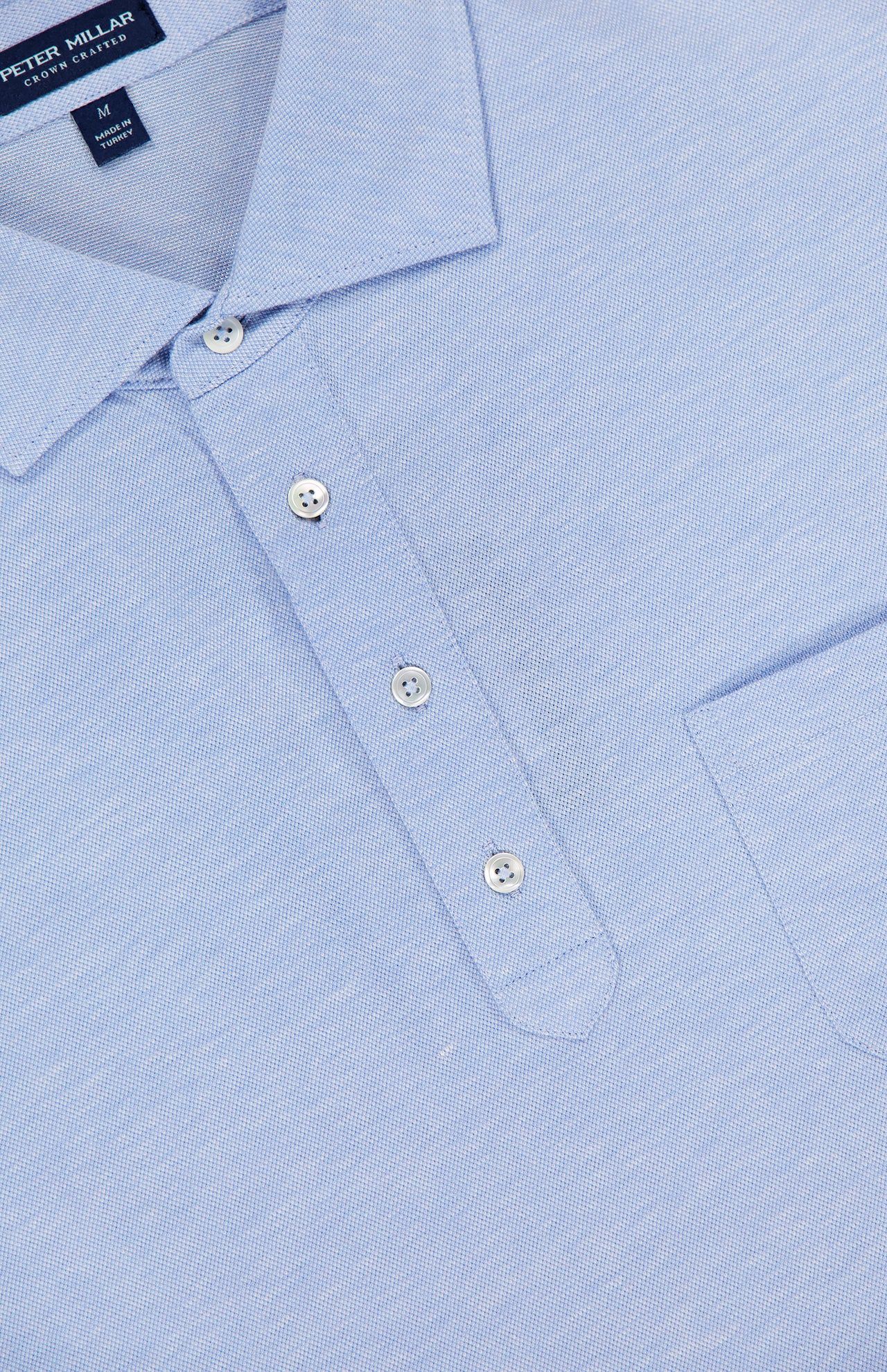 Amble Long-Sleeve Cotton Cashmere Polo Shirt (14709683618155)