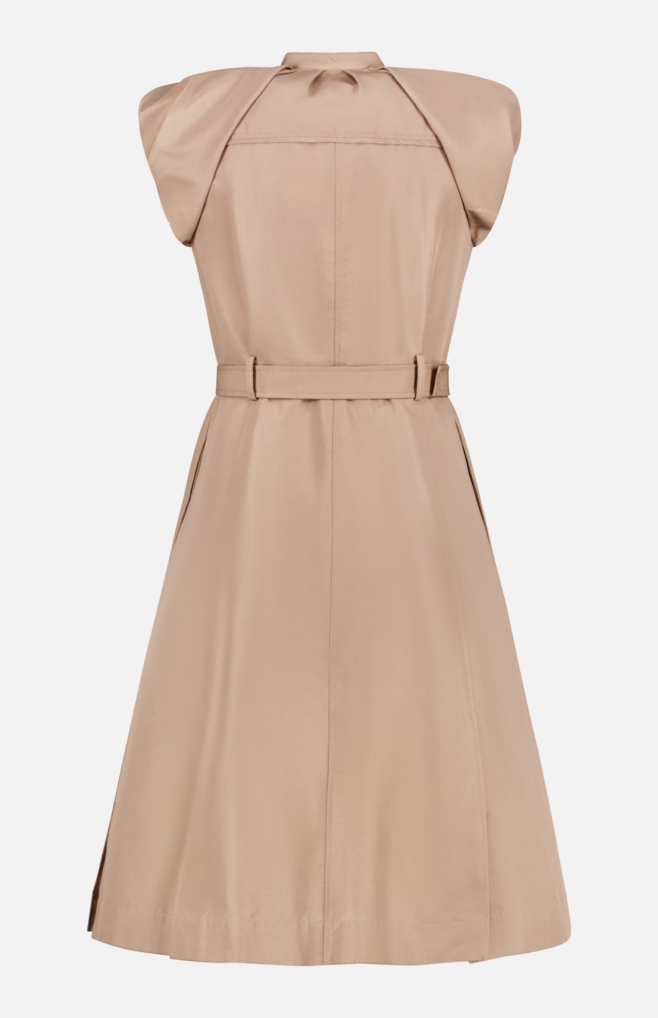 Belted Shirt Dress (7754894377075)