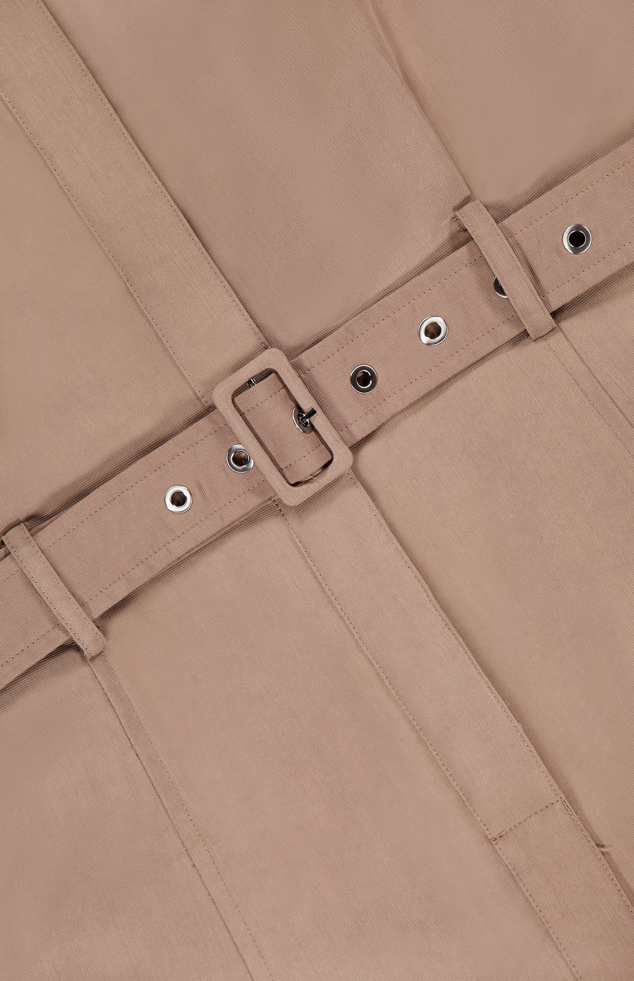 Belted Shirt Dress (7754894377075)