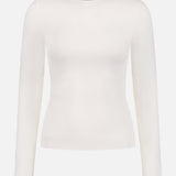 Compact Rib Long Sleeve Top (7754894671987)
