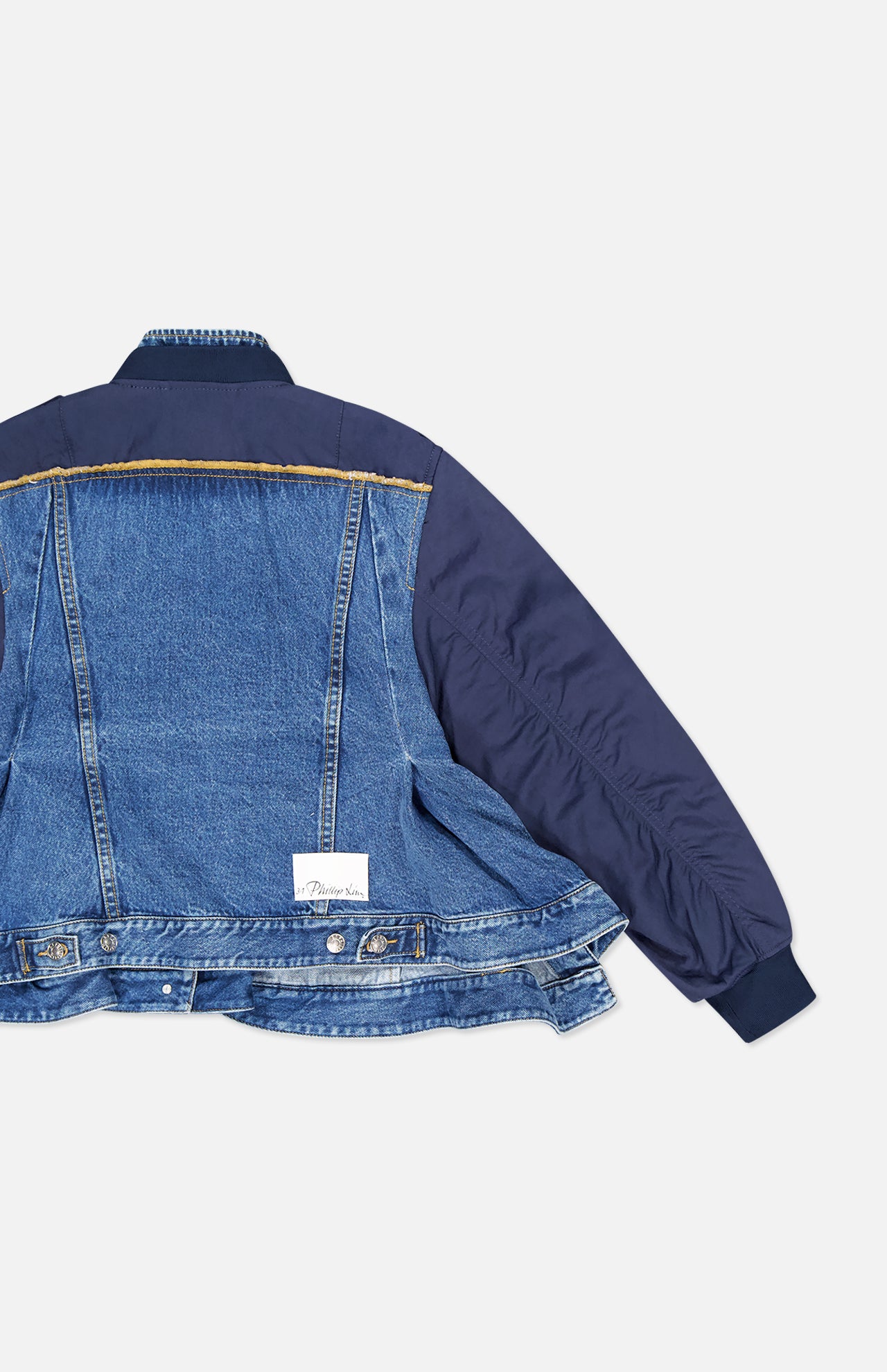 Hybrid Denim Flight Jacket
