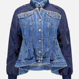 Hybrid Denim Flight Jacket (7628980945011)