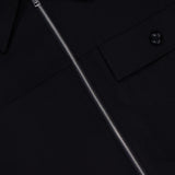 Long Sleeve Cropped Shirt Jacket (14681358008683)