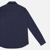 Long Sleeve Crossover Draped Shirt (7421986898035)