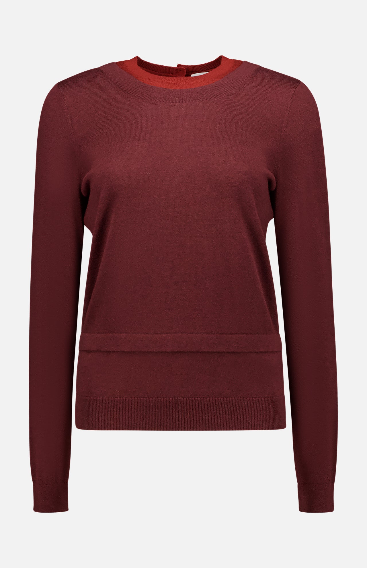 Long Sleeve Double Layer Pullover (7628981207155)