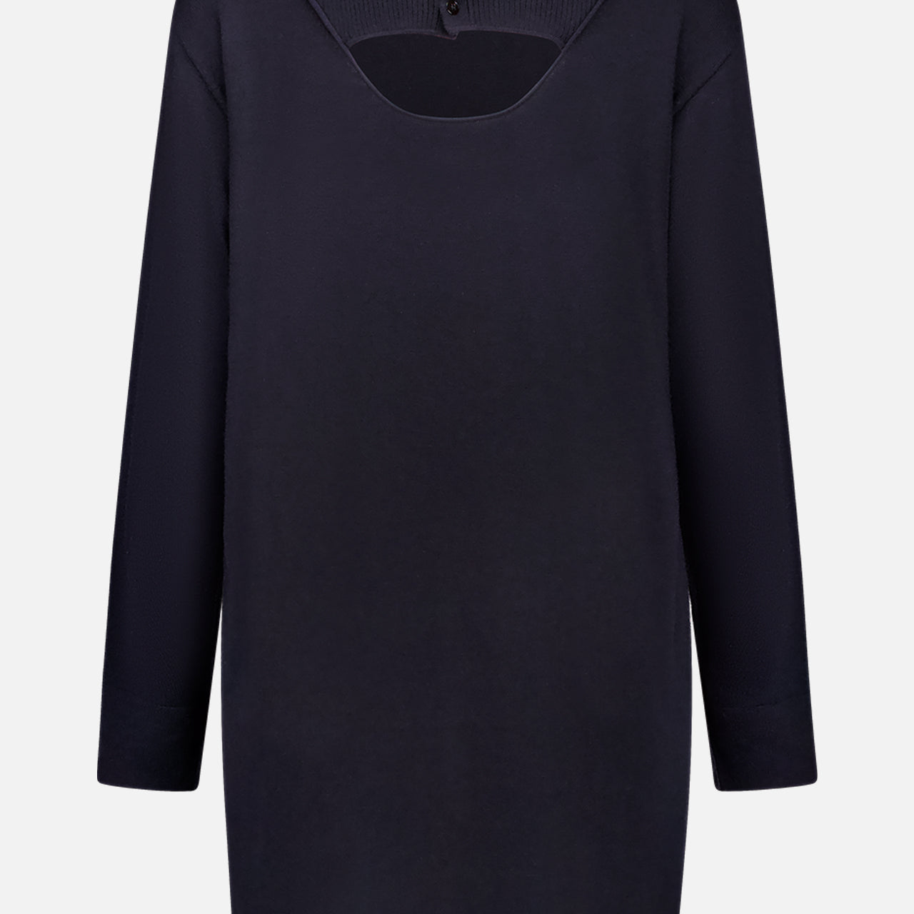 Long Sleeve Lace Mockneck Dress (7628981174387)