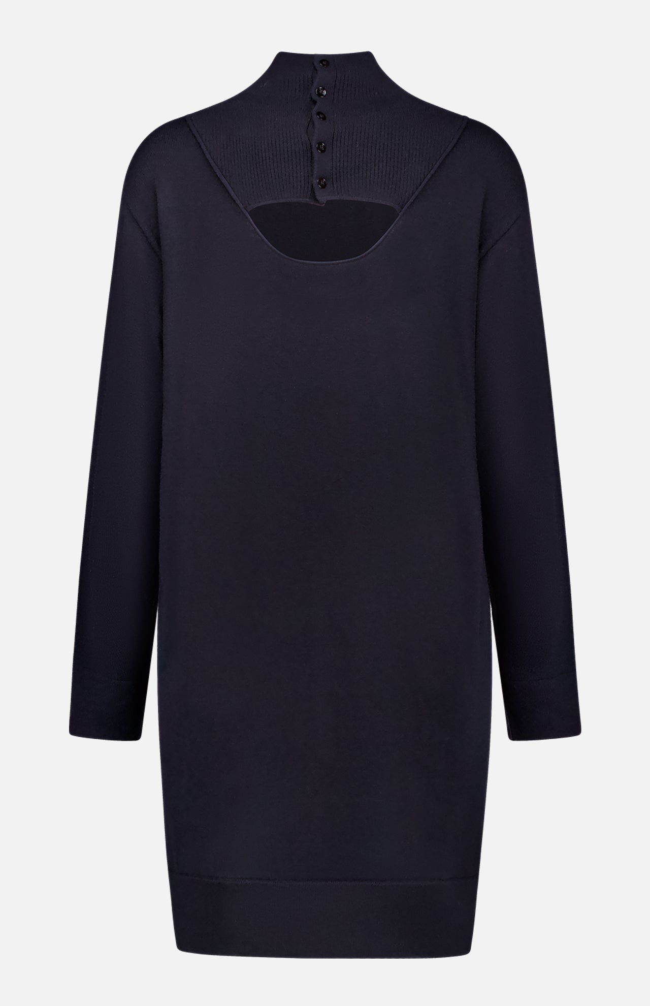 Long Sleeve Lace Mockneck Dress (7628981174387)