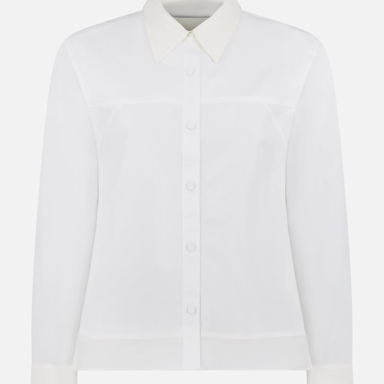 Long Sleeve A-line Shirt (14681357943147)