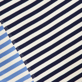 Patchwork Stripe Short Sleeve T-Shirt Dress (14681358074219)