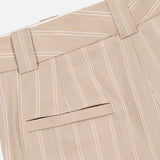Single Pleat Wide Leg Stripe Pant (14647604248939)
