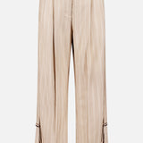 Single Pleat Wide Leg Stripe Pant (14647604248939)