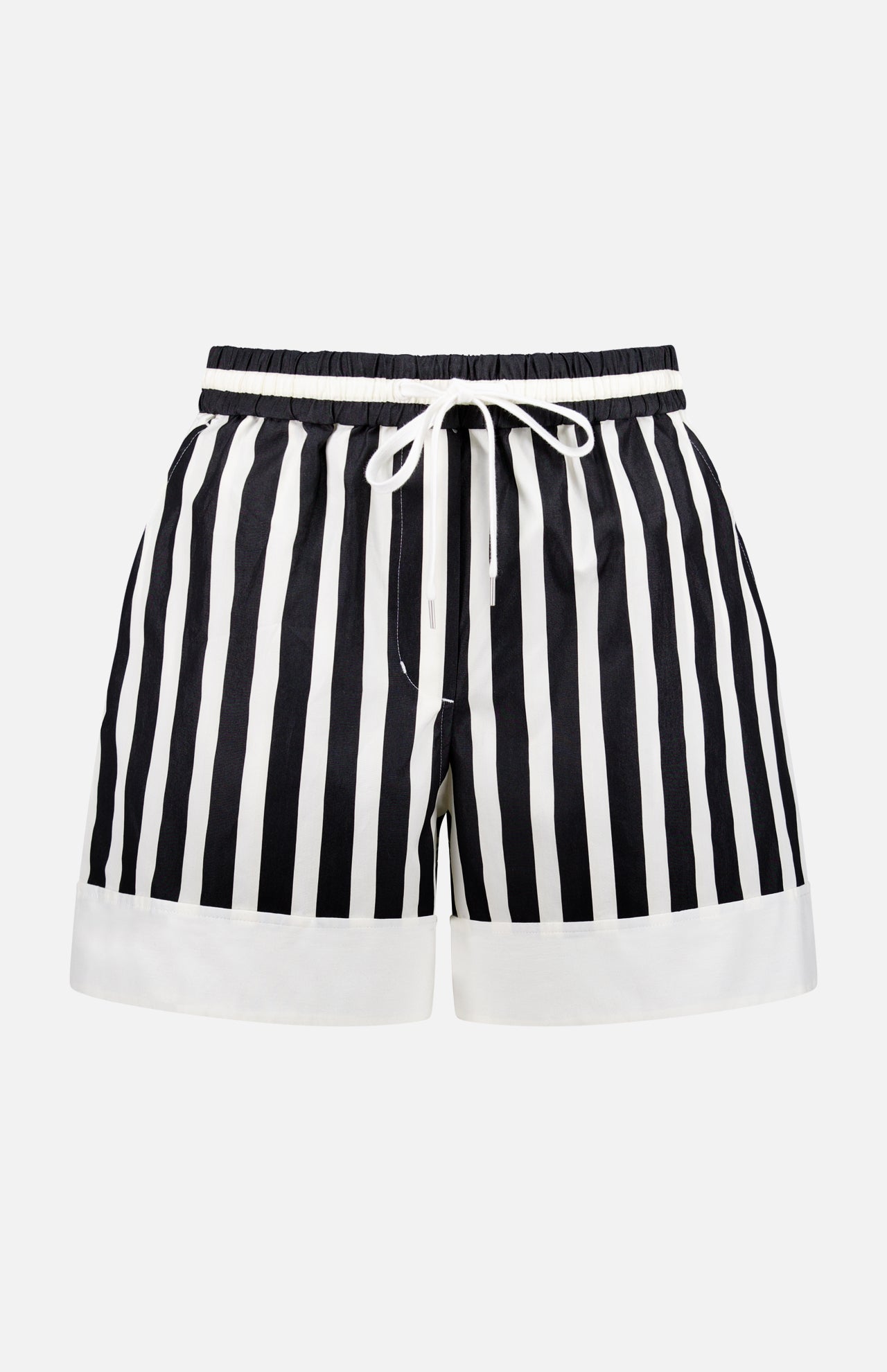Striped Drawstring Boxer Short (14681357877611)