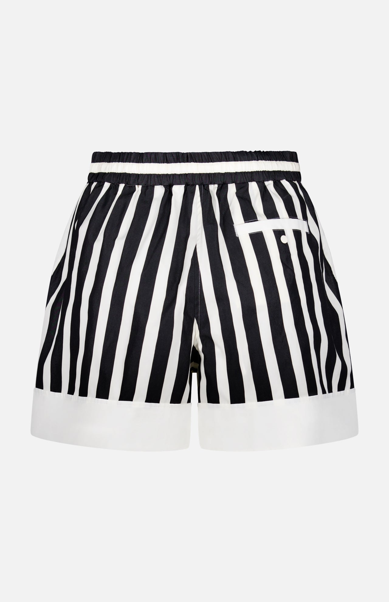 Striped Drawstring Boxer Short (14681357877611)