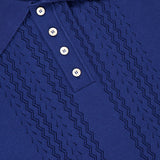 Quarter Button Knit Polo Shirt (14644969242987)