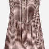Callie Relaxed Gingham Blouse (14698104062315)