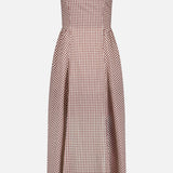 Callie Open Back Gingham Dress (14698104095083)
