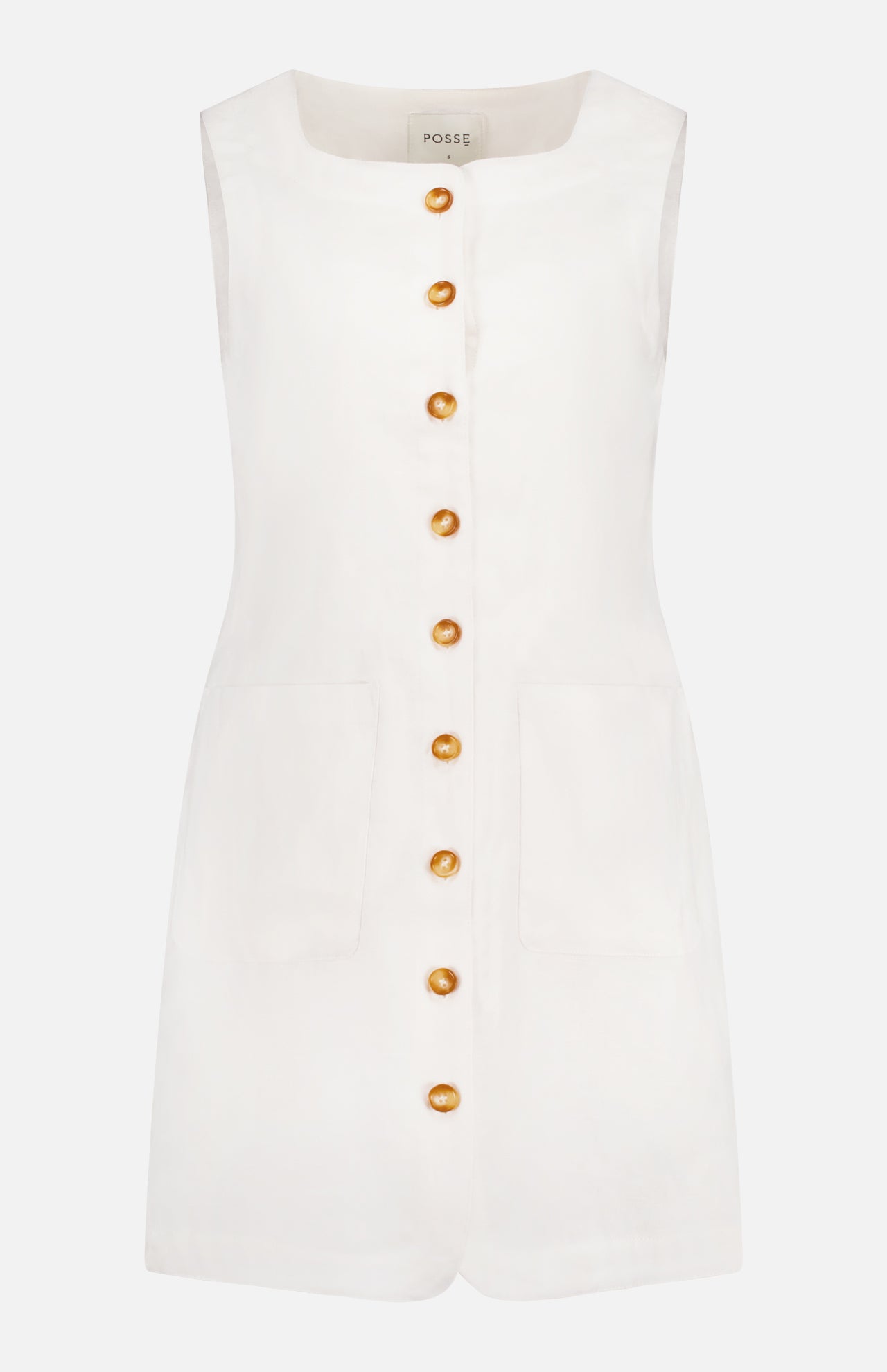 Emma Button Down Mini Dress (14670001439083)