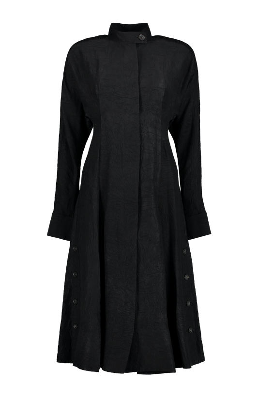 Crushed Matte Satin Dress (7162960380019)