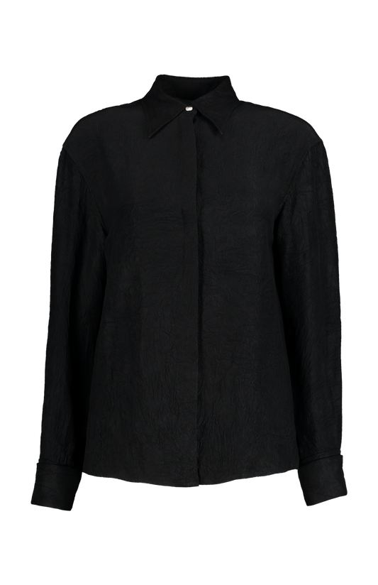 Crushed Matte Satin Shirt (7162960150643)