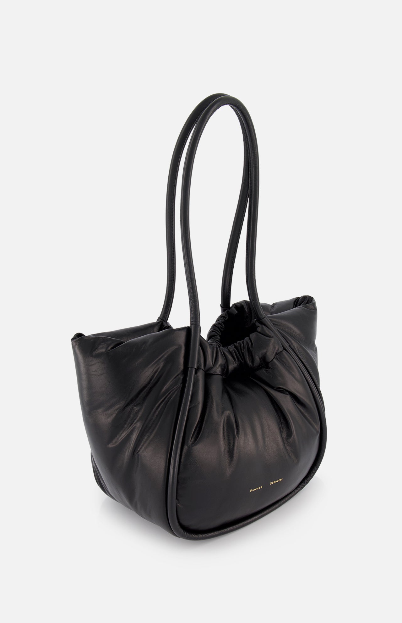 Large Puffy Nappa Ruched Tote (7262855495795)
