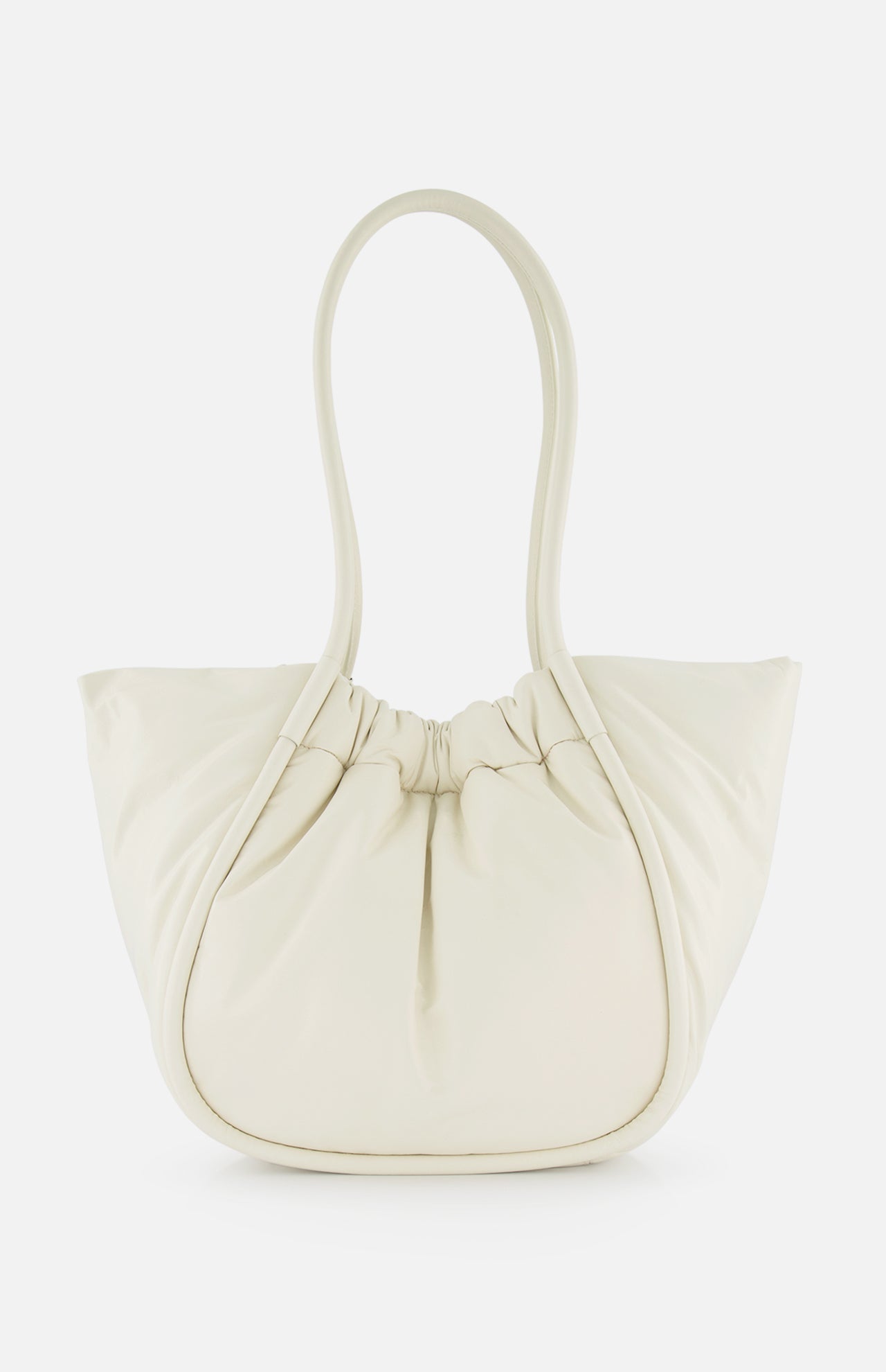Large Puffy Nappa Ruched Tote (7262855495795)