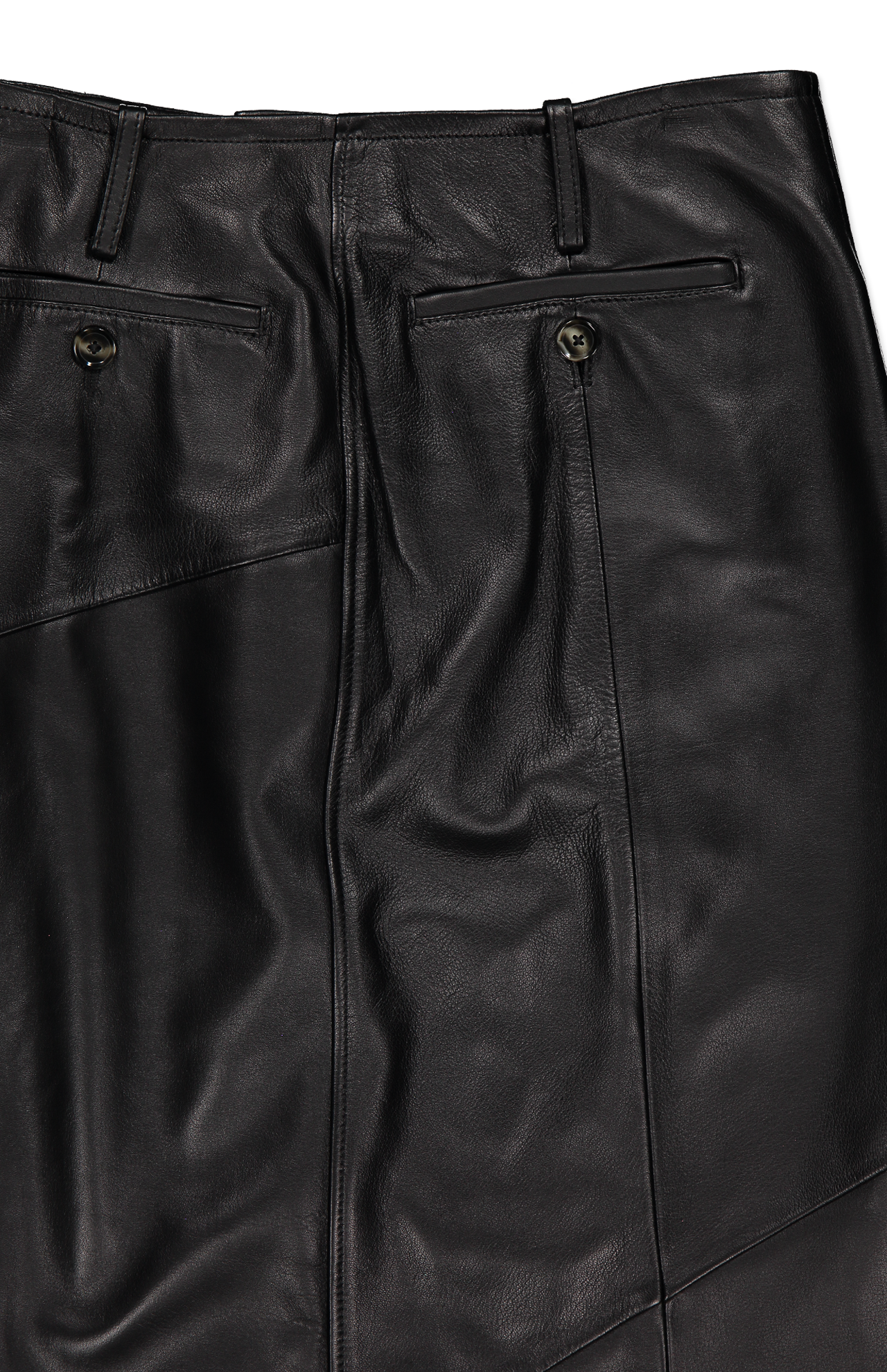 Nappa Leather Skirt (7162960511091)