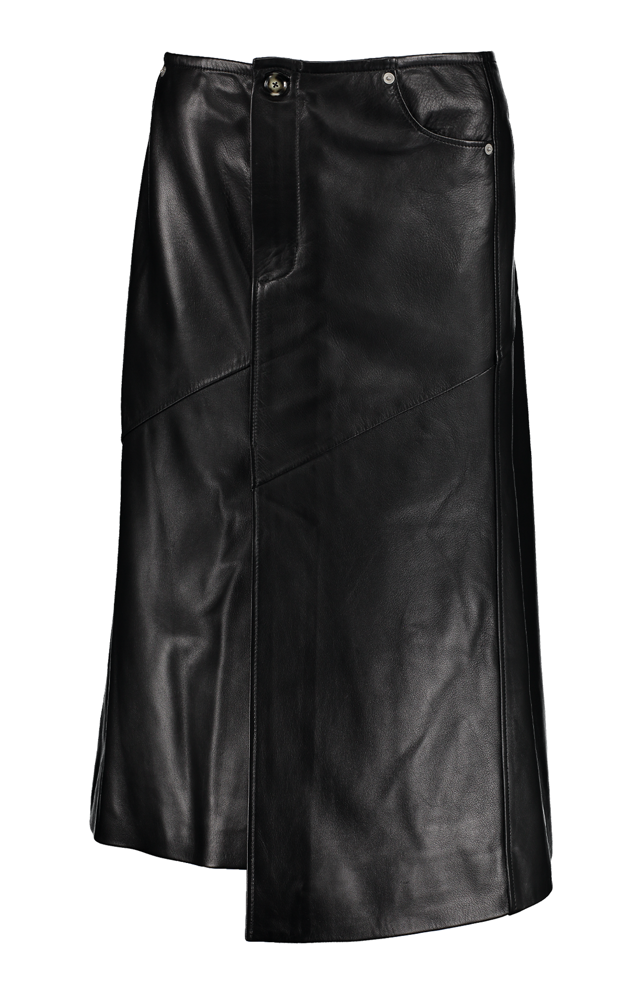 Nappa Leather Skirt (7162960511091)