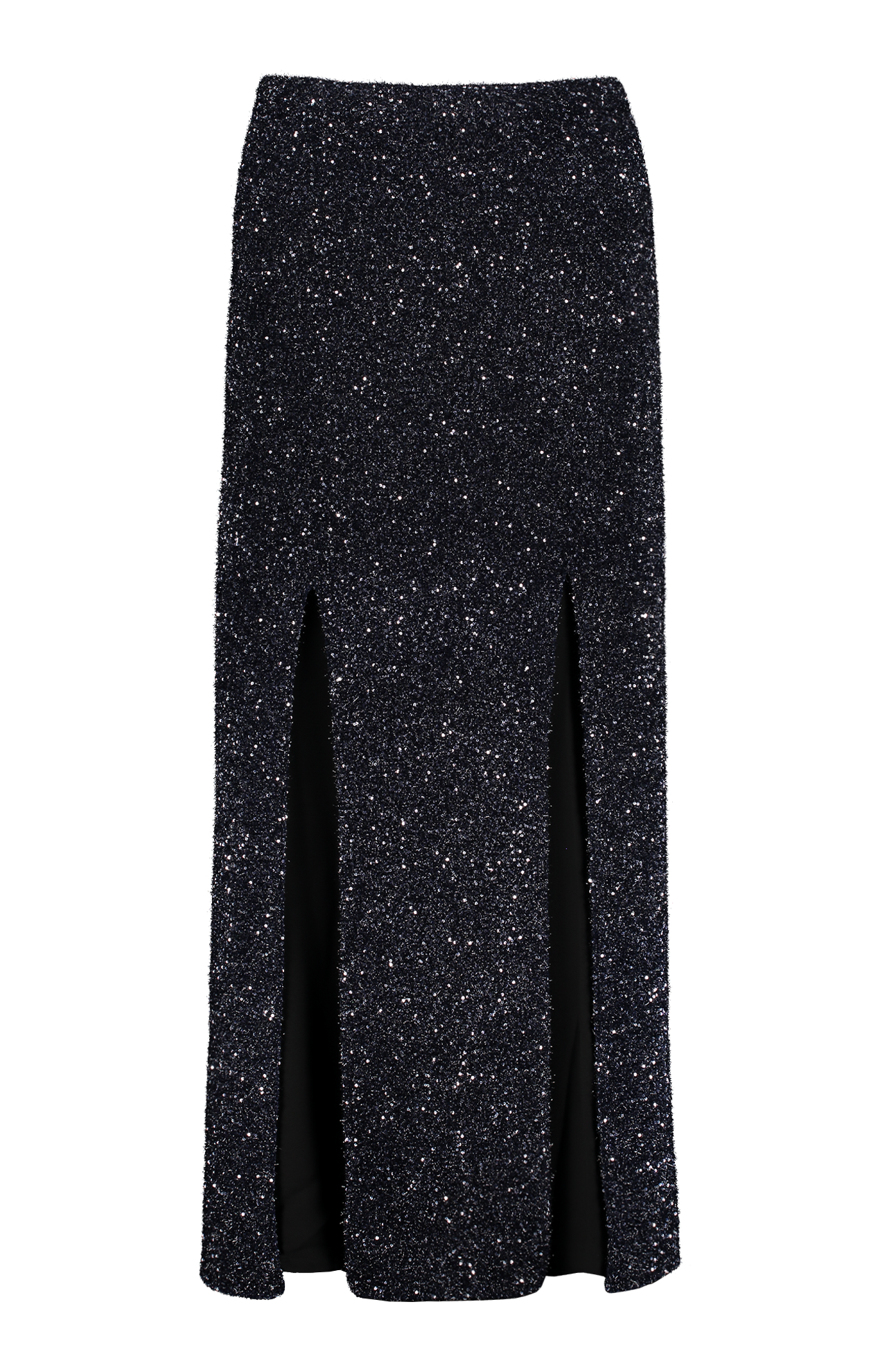 Technical Sequin Knit Skirt (7162960478323)