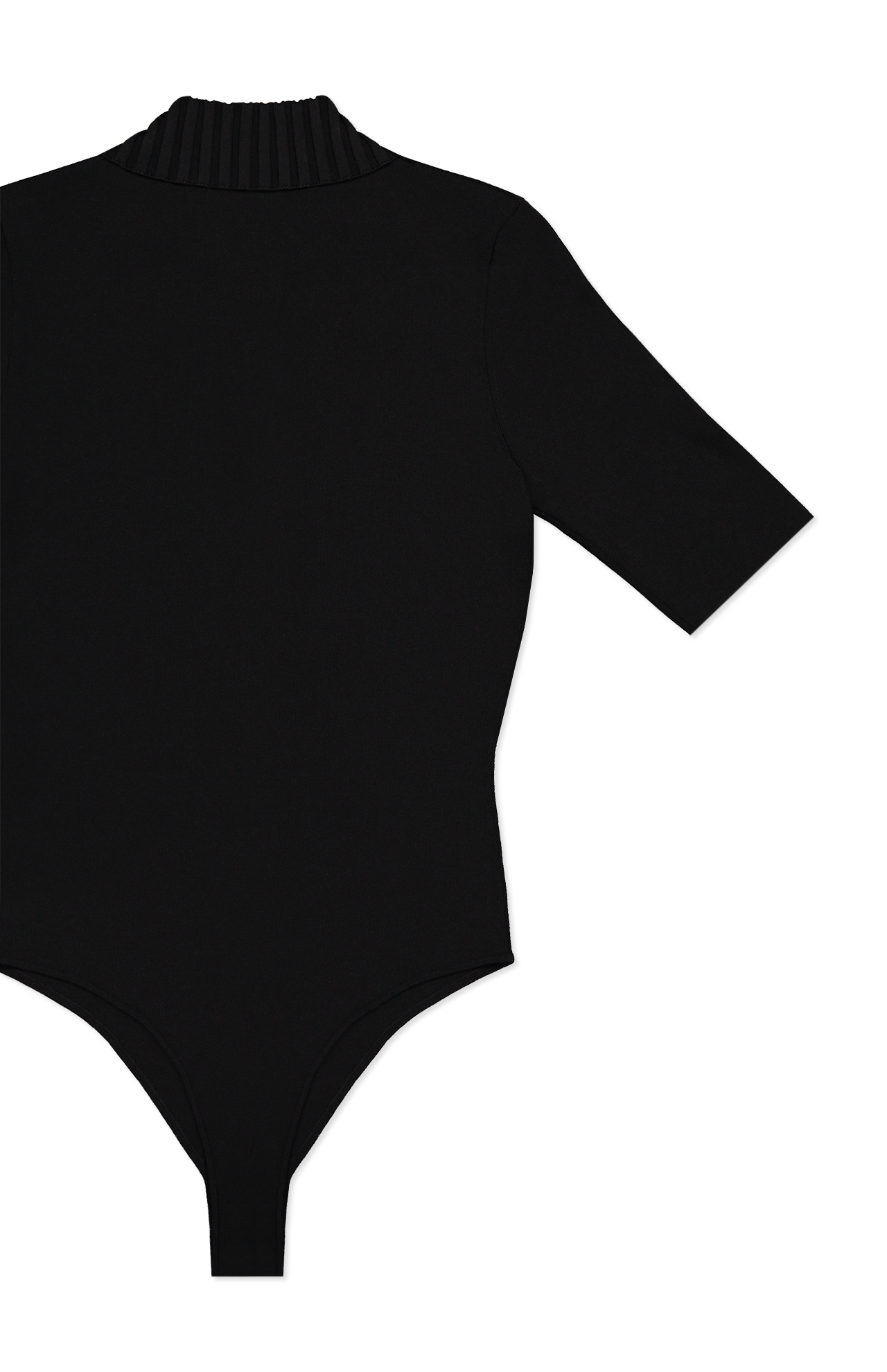 Silk Viscose Polo Bodysuit (7157375893619)