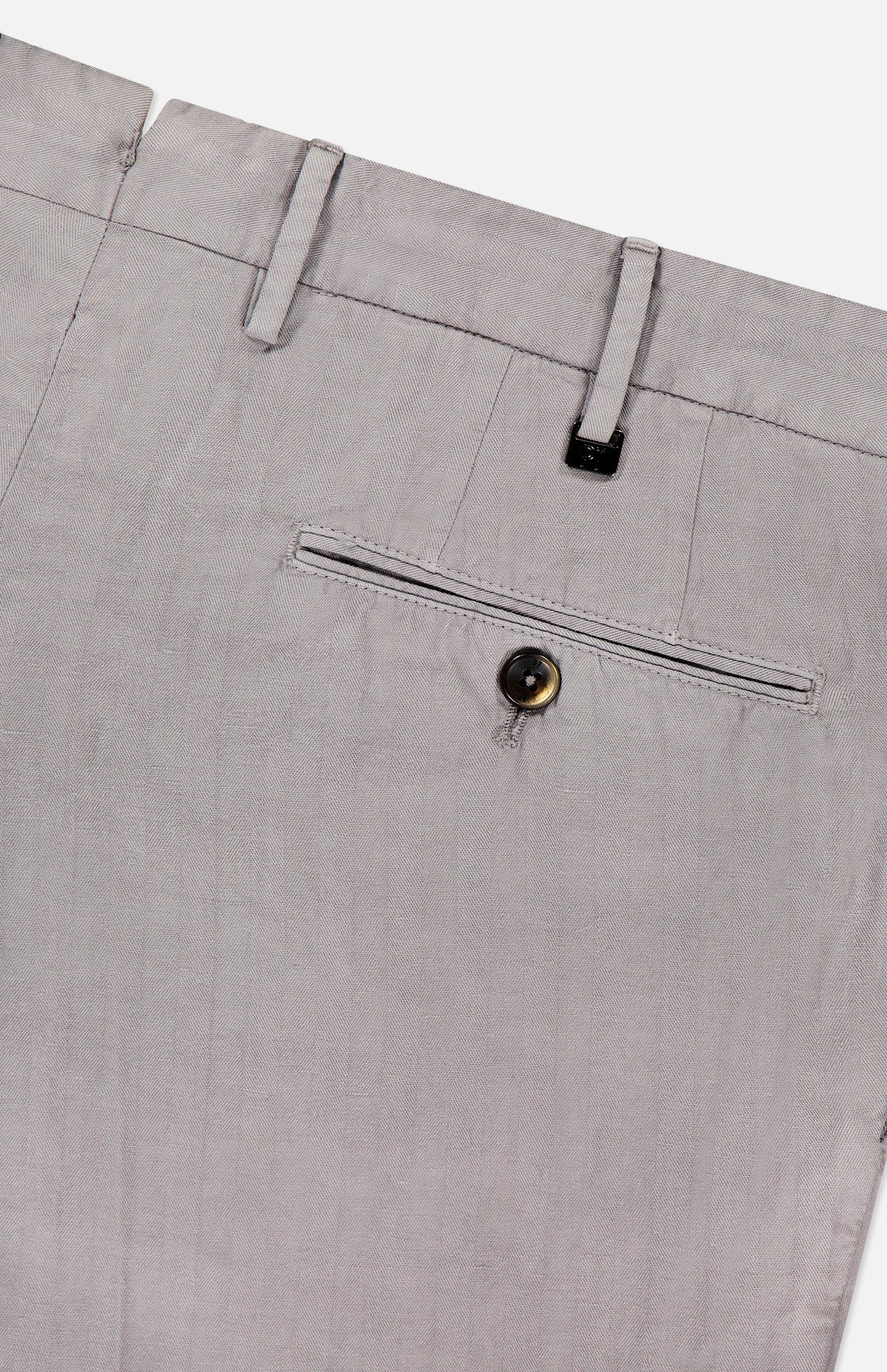 Cotton & Linen Herringbone Trouser Pant (14671834841451)