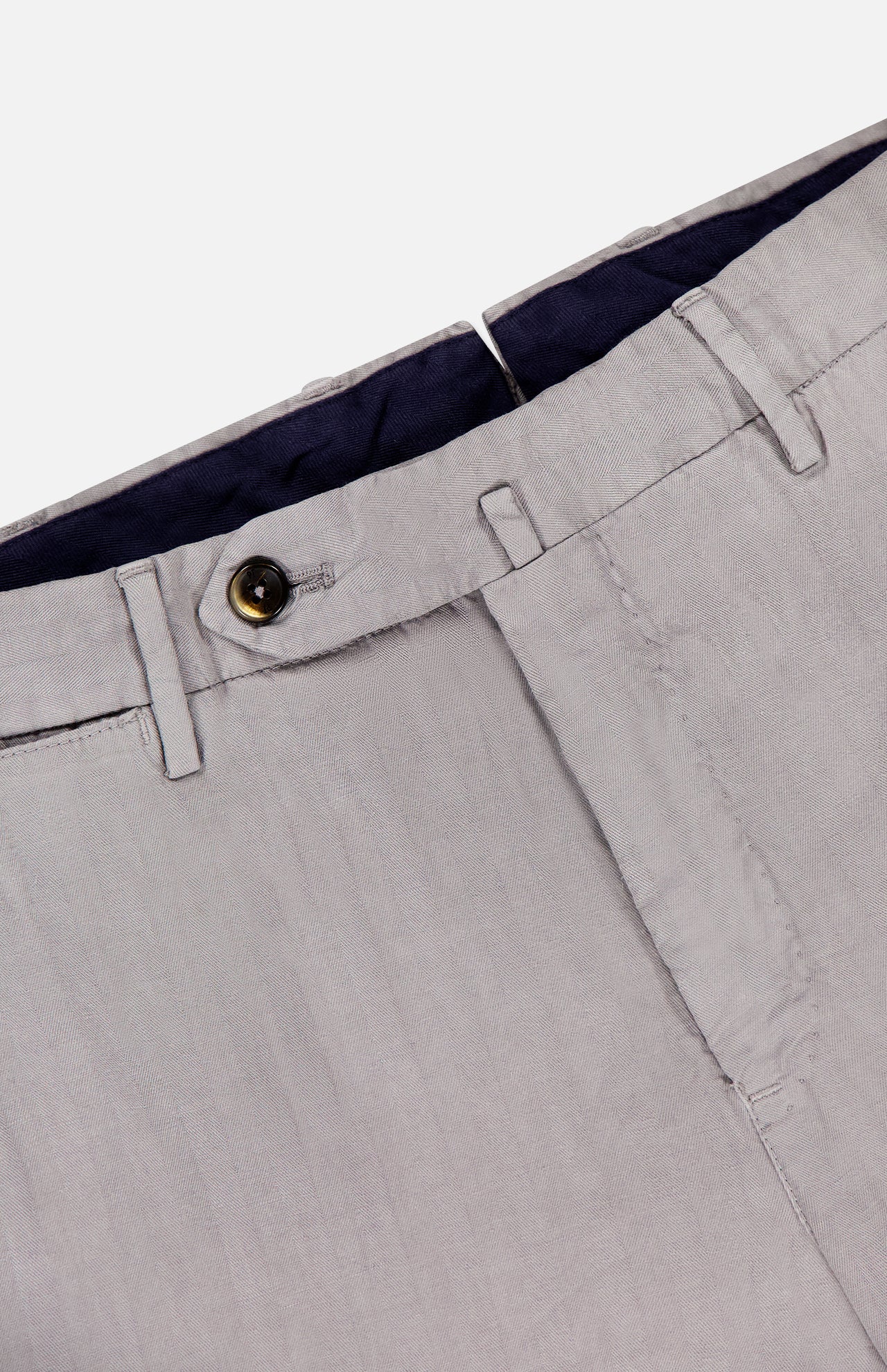 Cotton & Linen Herringbone Trouser Pant (14671834841451)