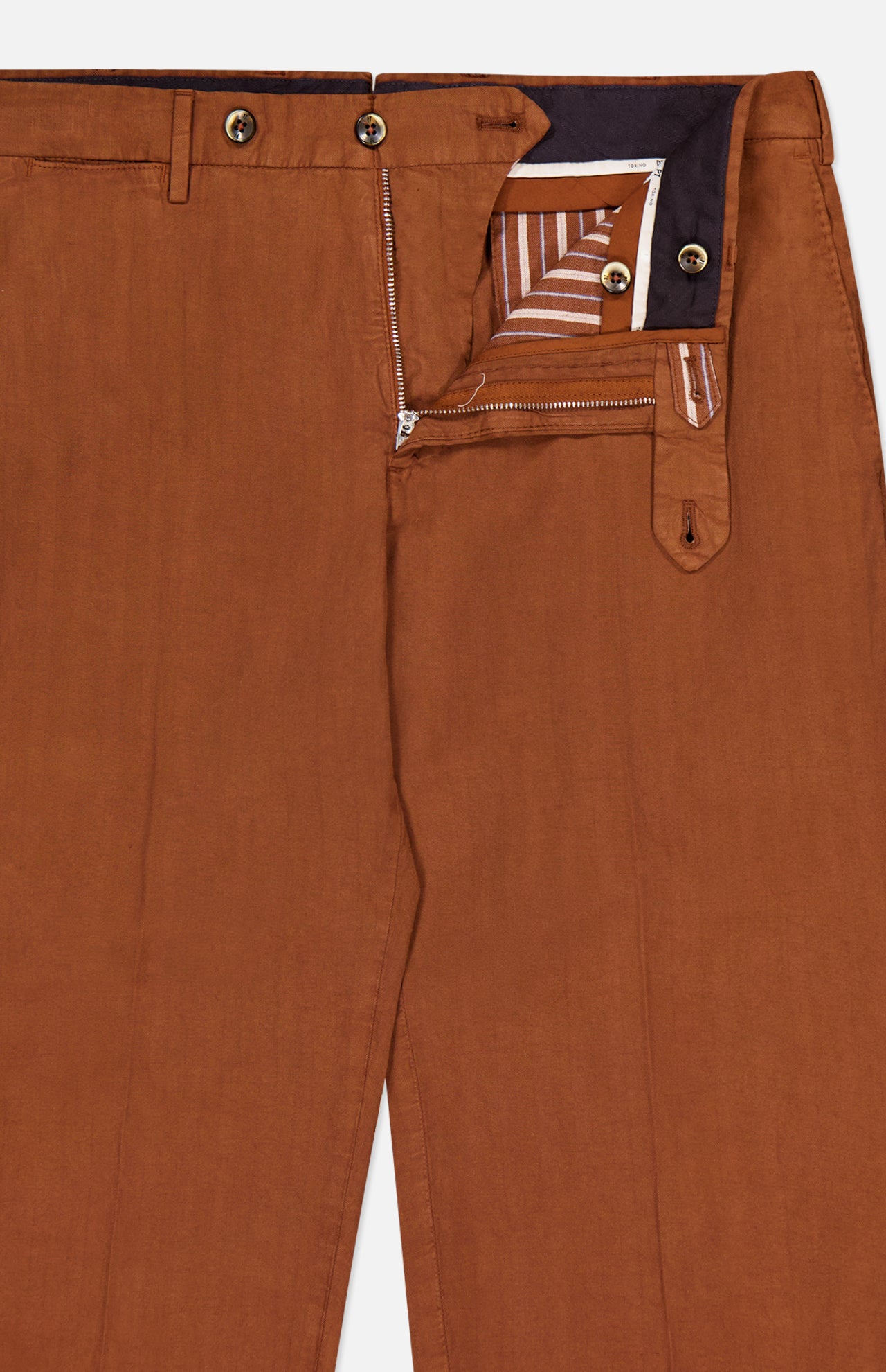 Cotton & Linen Herringbone Trouser Pant (14671834874219)