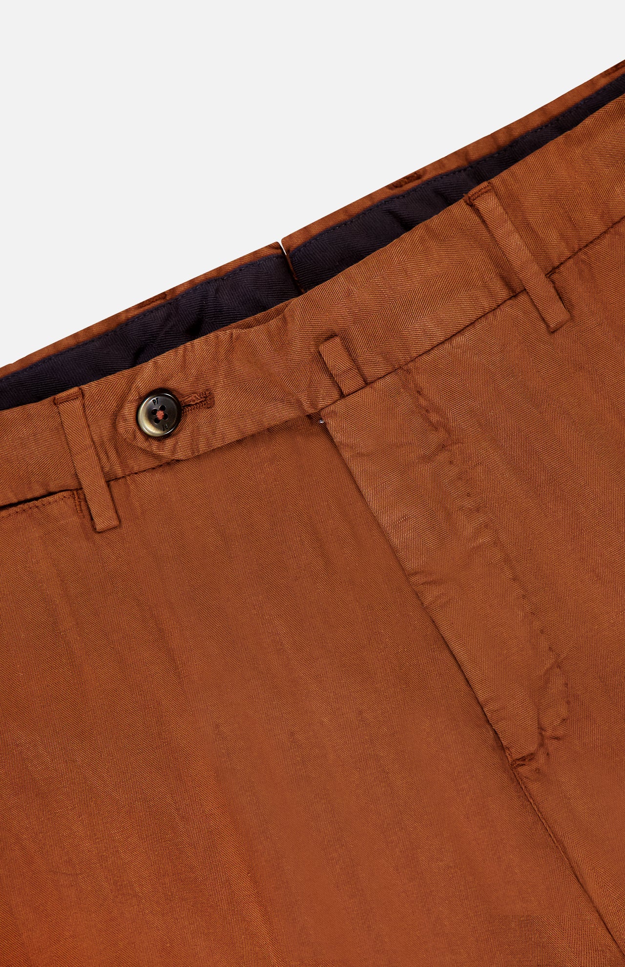 Cotton & Linen Herringbone Trouser Pant (14671834874219)