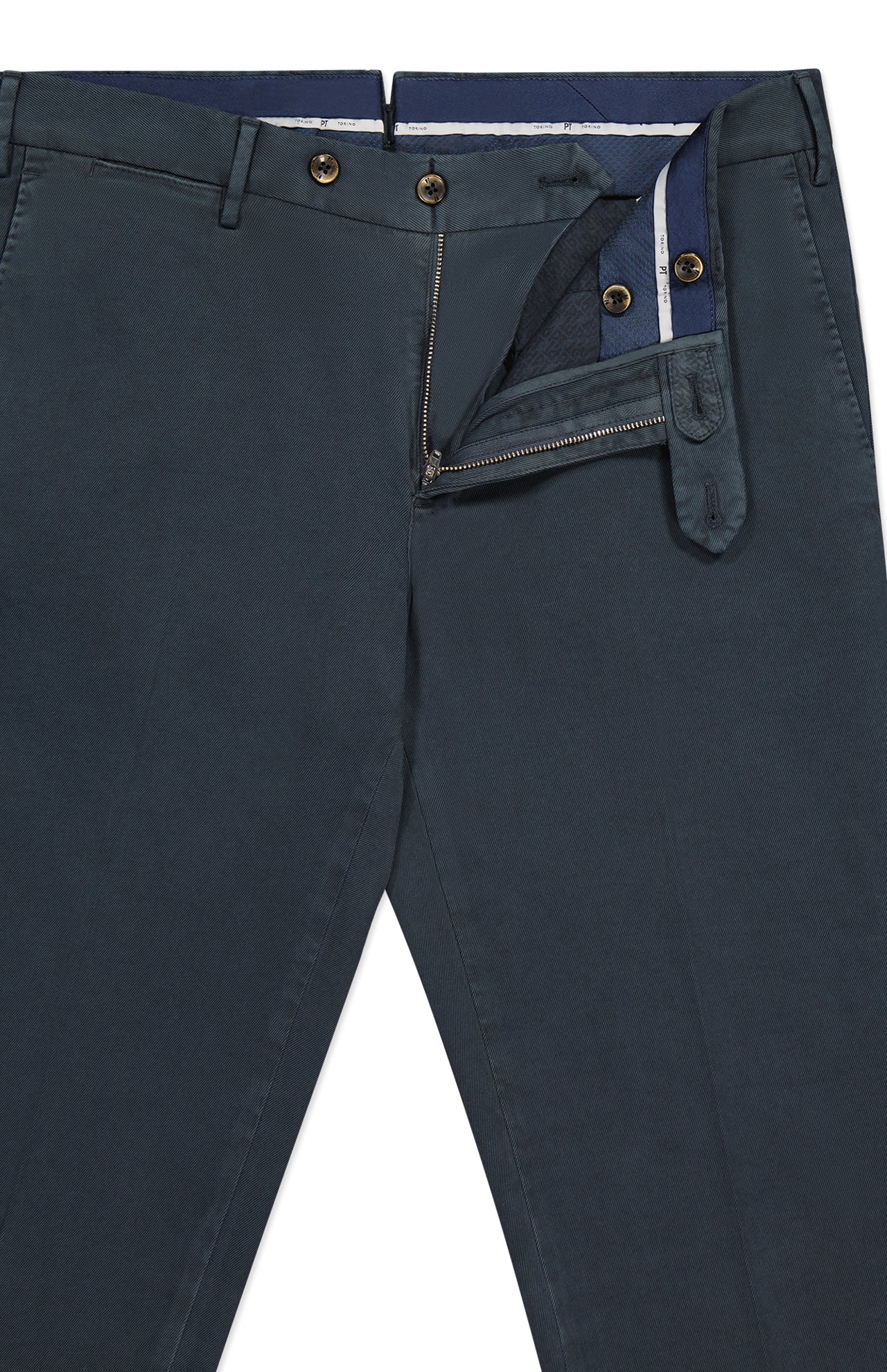 Cotton/Cashmere Flat Front Pant (7157377204339)