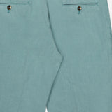 Cotton/Linen Herringbone Flat Front Trouser (14640244195691)