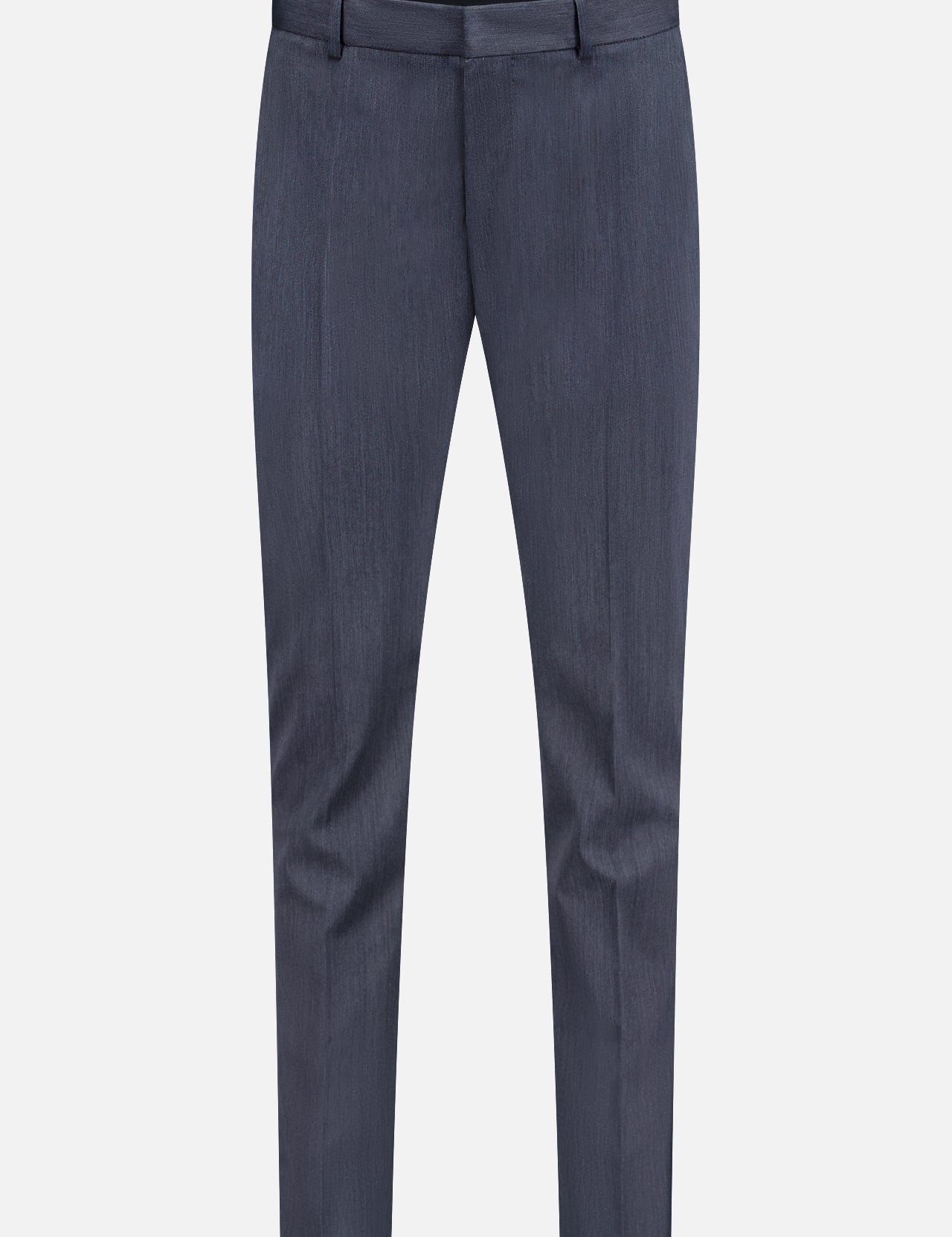 The PT TORINO Active Superlight Wool Twill Trousers, featuring a slim fit, belt loops, and front pockets, are shown here in dark grey against a plain white background.