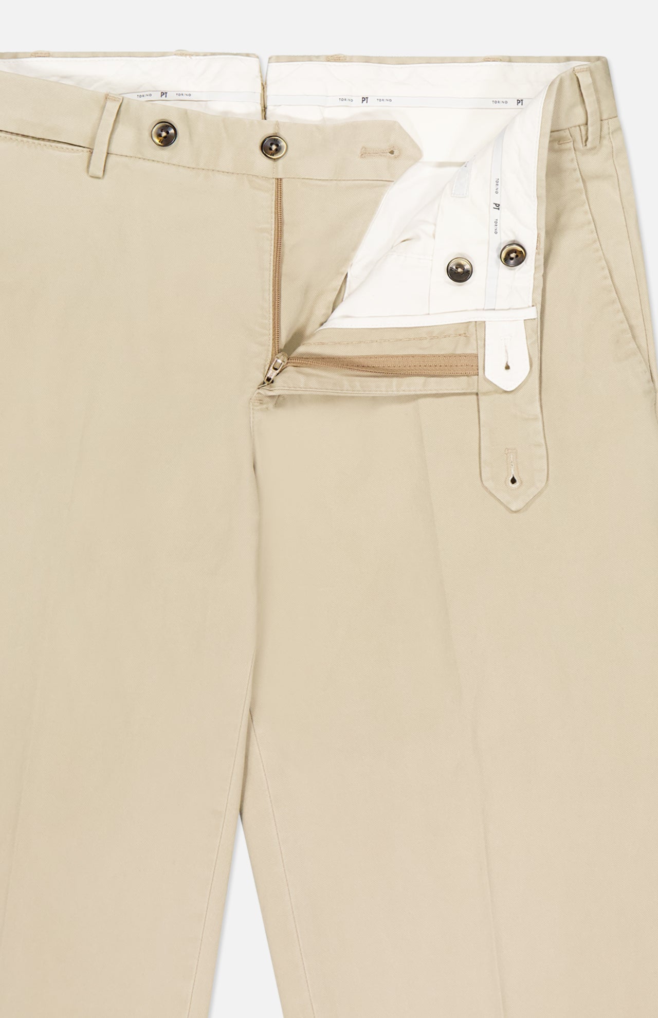Stretch Cavallery Slim Flat Front Pant (14639459991915)