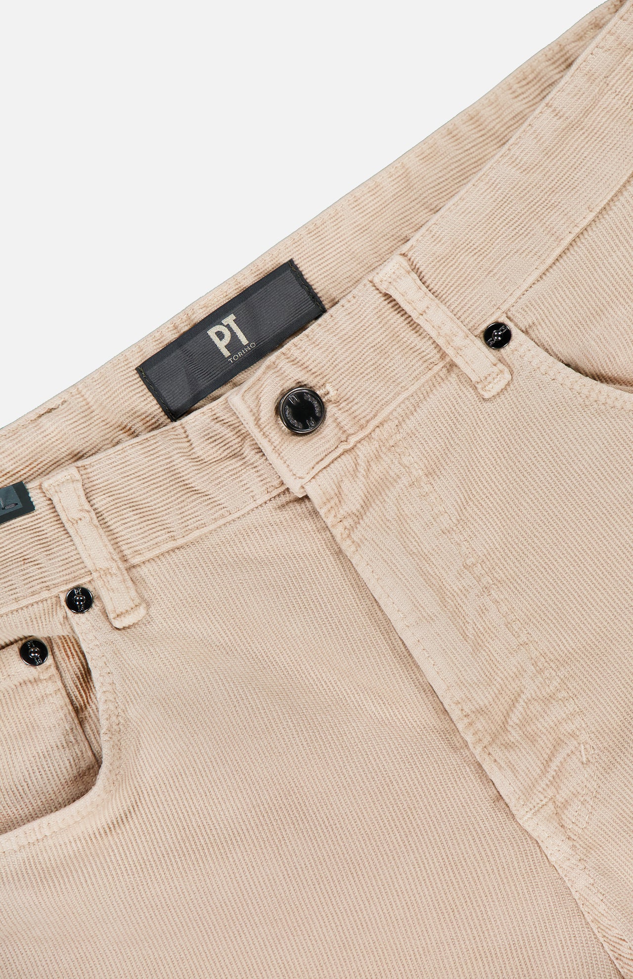 パンツ PT TORINO Cappuccino Stretch Cotton Pant Men's Tailored trousers PT Torino - New Collection