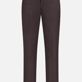 Stretch Fancy Cotton Flannel Trouser Pant