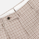 Super 100's Fancy Wool Check Trouser Pants (14639460745579)