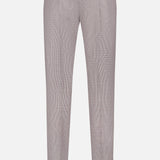 Super 100's Fancy Wool Houndstooth Trouser (14639460778347)
